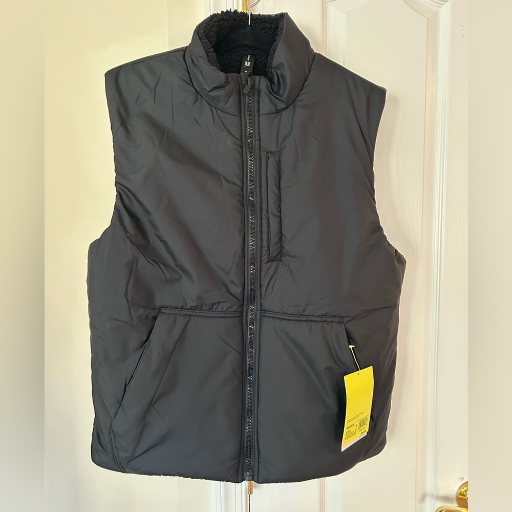 Black Puffer Vest